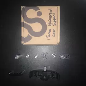 8sinn 744110486445 Universal Lens Support 15mm With Wooden Camera Extension