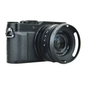A&r Lh-43lx100 Metal Lens Hood Shade For Panasonic Lumix Dmc-lx100 And Leica D-lux 109 A&r Lh-43lx100 Metal Lens Hood Shade For Panasonic Lumix Dmc-lx100 And Leica D-lux 109