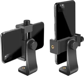 Acuvar 719975963448 Premium Smartphone Holder/vertical And Horizontal Tripod Mount Adapter