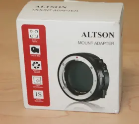 Altson 974368730005 Ef-se Lens Pro Smart Adapter Auto Focus For Canon Ef/ef-s To Sony E Mount