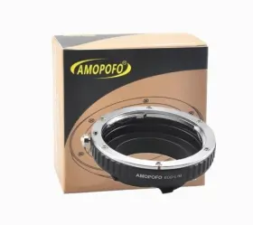 Amopofo 287823892561 Eos To Lm Adapter For Canon Ef Lens Leica M M9 M8
