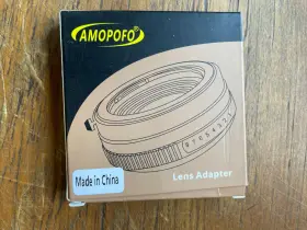 Amopofo 5263487002 52mm - 49.5mm Step Down Ring Lens Adaptor