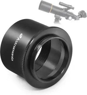 Astromania T2fca2 2 Inch T-2 Focal Camera Adapter For Slr Cameras - Simply Attach Your Came