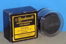 Bushnell 20-0014 Interchangeable Lens Mount For Canon Fp Ft Fx And Pellix Bushnell 20-0014 Interchangeable Lens Mount For Canon Fp Ft Fx And Pellix