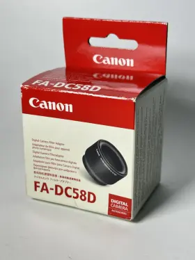 Canon 013803158809 Fa-dc58d Filter Adapter