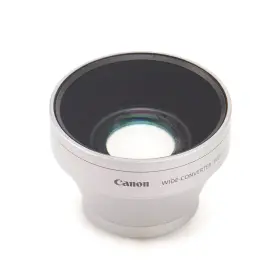 Canon 2072b001 Wd-h43 0.7x 43mm High Definition Wide Angle Converter Lens For Hv-20