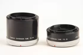 Canon 50-u Fd And 25-u Macro Close Up Extension Tube Set For Lenses V21