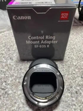 Canon 5465120 Control Ring Mount Adapter Ef-eos R Replacement Black In Box