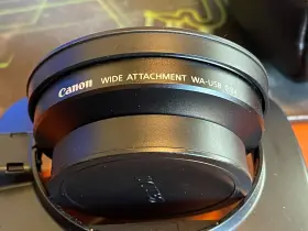 Canon 8640b001 Wa-h58 Wide Attachment Lens For Xa Series Xf And Vixia Camcorders