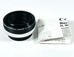 Canon Fl52 Fl 52mm Macrophoto Coupler 35mm Film Camera Canon Fl52 Fl 52mm Macrophoto Coupler 35mm Film Camera