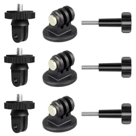 Dekeenstar Gma-01d Action Camera Tripod Mount Adapter 1/4 Inch -20 Conversion Converter Compa