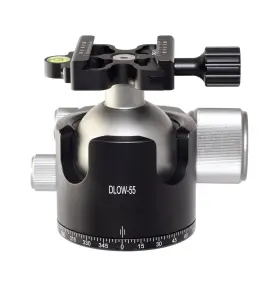 Desmond 4335036925 Dlow-55 55mm Low Profile Ball Head Arca/rrs Compatible W Pan Lock For