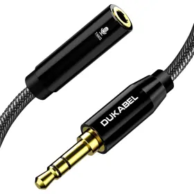 Dftm-4t3-20b-de Dftm-4t3-20b Dukabel Dc3 Trrs To Trs Adaptor 3.5mm 4 Pole 3 Adapter Female