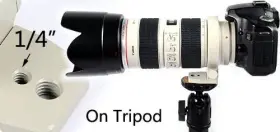 Dslrkit 609788951582 Tripod Mount Ring B W For Canon 70-200mm F/2.8l Is Ii Usm And Ef 100-400mm F/4.5 Dslrkit 609788951582 Tripod Mount Ring B W For Canon 70-200mm F/2.8l Is Ii Usm And Ef 100-400mm F/4.5