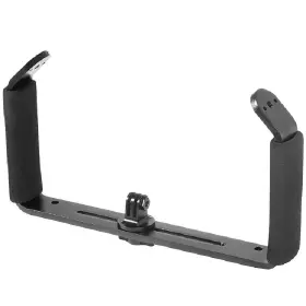Flip 840014187799 Wide Double Handle And Tray With Gopro Tripod Adapter