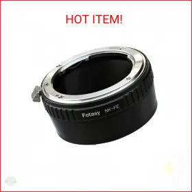 Fotasy 033172254742 Manual F Mount Lens To E-mount Adapter Nk E Compatible Wi