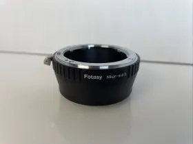 Fotasy 044447853877 Nikon Lens To M4/3 Adapter F Mount Mft Compatible With