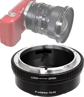 Fotasy 313056537513 Fd Lens To E Mount Adapter Cannon Compatible W