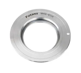 Fotasy 398754035249 Copper M42 Lens To Cannon Ef Adapter 42mm Screw Mount Efs Infinity