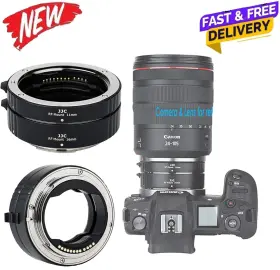 Fotasy 649615770313 Jjc Canon Rf Mount Auto Focus Automatic Extension Tubes Macro Photography Ad