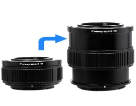 Fotasy 662578169901 M42 Lens To Nikkor Z Helicoid Adapter Macro Focusing Extention Tube