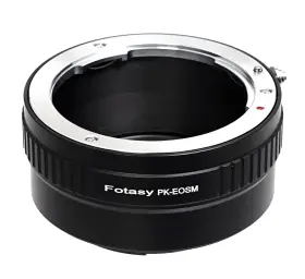 Fotasy 737534707845 Pk Lens To Cannon Ef-m Mount Adapter Efm Eos M Compatible Wi