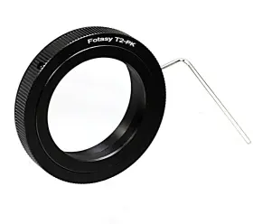 Fotasy E-67ii Adjustable T/t2 Telescope Lens To Pentax K Mount Dslr Camera Adapter R