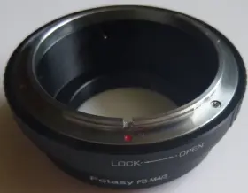 Fotasy Fdm43 Fd-m4/3 Manual Lens Adapter Canon Fd To Micro 4/3 Camera Fotasy Fdm43 Fd-m4/3 Manual Lens Adapter Canon Fd To Micro 4/3 Camera