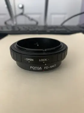 Fotga 653846133311 Adapter For Canon Fd Lens To M43 Camera Body Fotga 653846133311 Adapter For Canon Fd Lens To M43 Camera Body
