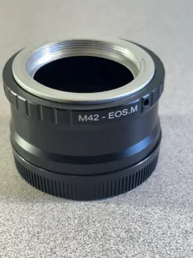 Fotga 713095316191 M42 Lens For Canon Ef-m Eos M100 M10 M6 M5 M3 M Mirrorless Camera Adapter Ring