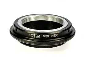 Fotga M39-nex Leica Screw Mount M39 Lens To Sony Nex E-mount Camera Adapter