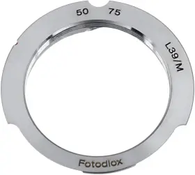 Fotodiox 10m39lm5075 Lens Mount Adapter M39 39mm X1 Thread Leica Screw To
