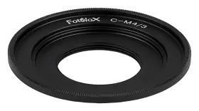 Fotodiox 812759012414 Lens Mount Adapter With C-mount Cctv/cine Lenses On Micro Four Thirds C