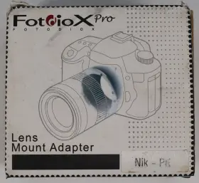 Fotodiox 812759018492 Pro Lens Mount Adapter Nikon To Pentax K Fotodiox 812759018492 Pro Lens Mount Adapter Nikon To Pentax K