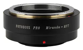 Fotodiox 847372019380 Pro Lens Mount Adapter For Miranda To Olympus Panasonic Micro
