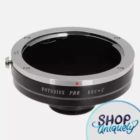 Fotodiox 847372019892 Mount Adapter For Canon Eos Lens To C-mount Cine And Cctv Camera