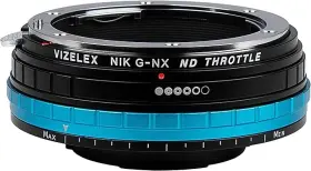 Fotodiox 847372032464 Nd Throttle Lens Adapter - Nikon G Mount To Samsung Nx Camera