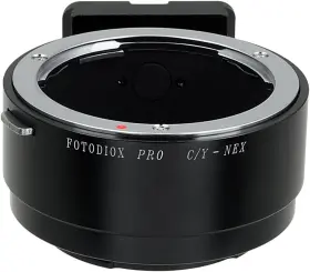 Fotodiox Inc. 445025380318 Pro Lens Mount Adapter Contax/yashica Cy C/y Lenses To Sony E-mount