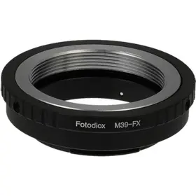 Fotodiox M39-fxrf Lens Mount Adapter M39/l39 Screw Slr To Fuji X-series Camera