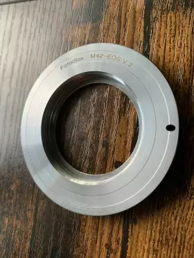 Fotodiox M42-eos-pro-v1 Pro Lens Mount Adapter M42 Type 1 Screw To Canon Ef Ef-s Camera