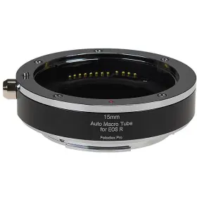 Fotodiox Macrotube-auto-efr15 Pro 15mm Automatic Macro Extension Tube For Canon Rf Mount Milc Cameras