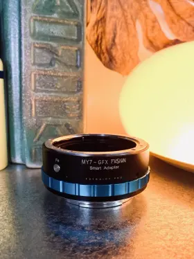 Fotodiox My7-gfx-fsn Pro Fusion Adapter Mamiya 7 Lens For Fujifilm G-mount Gfx Camera