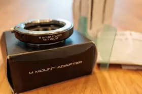 Fujifilm 074101016819 M Mount Adapter For X-mount Camera Fujifilm 074101016819 M Mount Adapter For X-mount Camera