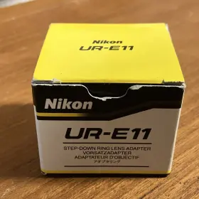 Genuine Nikon Eu-e11 256180 Ur-e11 Step Down Ring Lens Adapter Coolpix 5400