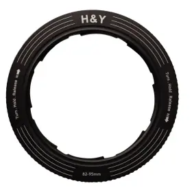 H&y Hyfrs95 H&y Revoring 82-95mm Variable Adapter For 95mm Filters