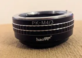 Haoge Pk-m4/3 Adapter For Pentax K/pk Mount Lens To Micro Four Thirds Mft M4/3 Camera Haoge Pk-m4/3 Adapter For Pentax K/pk Mount Lens To Micro Four Thirds Mft M4/3 Camera
