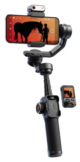 Hohem Hpg-m7 - Isteady M7 3-axis Gimbal Stabilizer For Smartphone With Ai Tracking Re