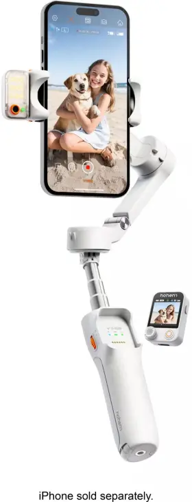 Hohem -v3u-w - Isteady V3 Ultra 3-axis Gimbal Stabilizer For Smartphone With Ai Tracki