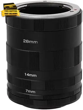 Inc. 445011399362 Macro Extension Tube Set For Extreme Close-up Micro Four Thirds Cameras