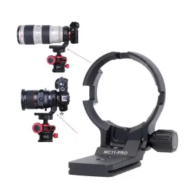 Ishoot Fba-is-mc11-pro Lens Collar Tripod Mount Ring Compatible With Canon Ef-e Sigma Mc-11 M